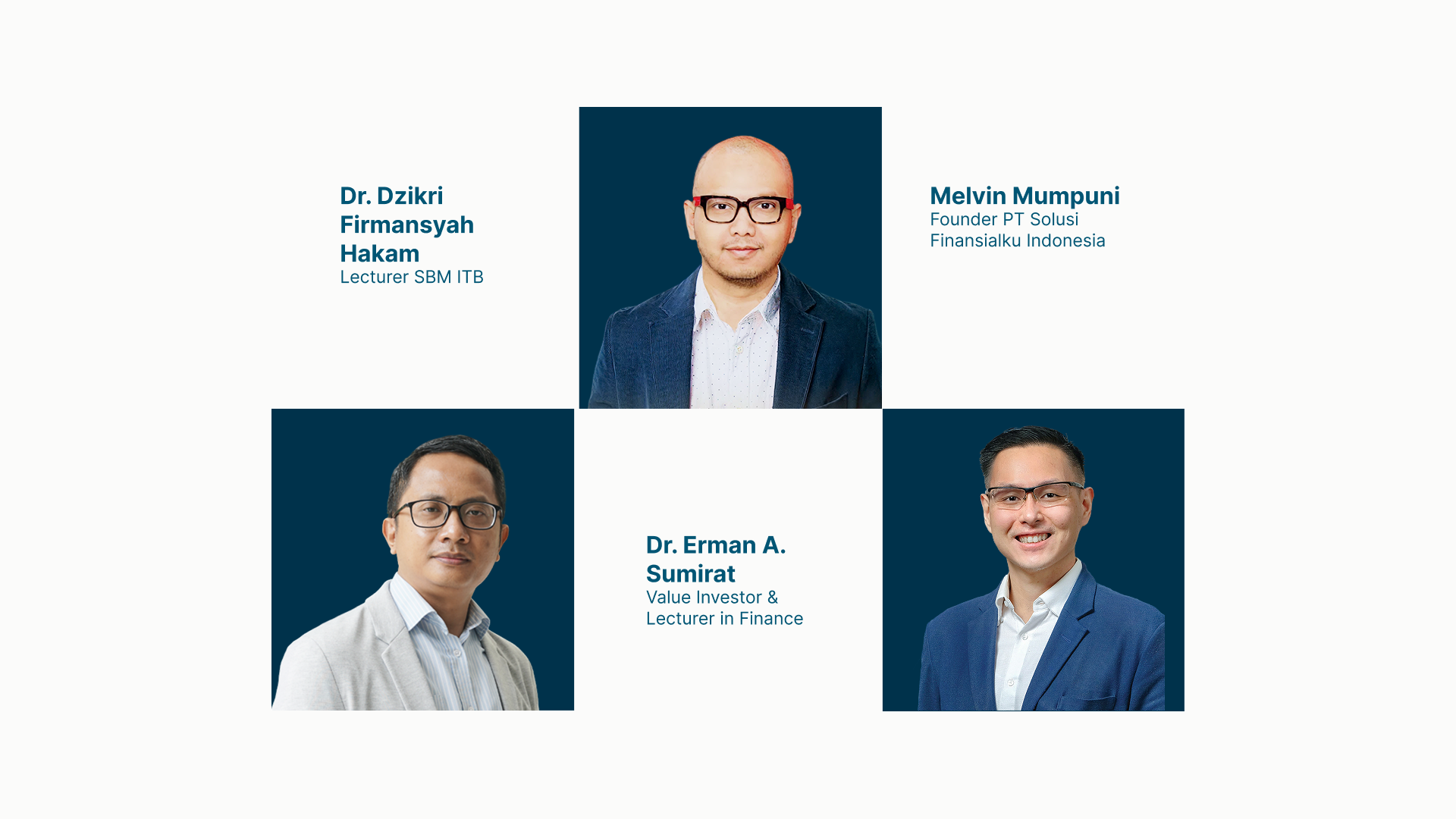 Pembicara program Investment & Portfolio Strategy in This Economy